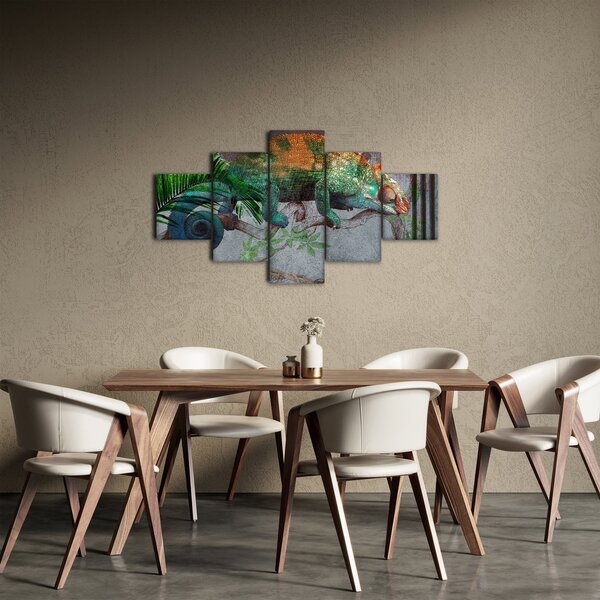 Obraz - Kameleon (125x70 cm)