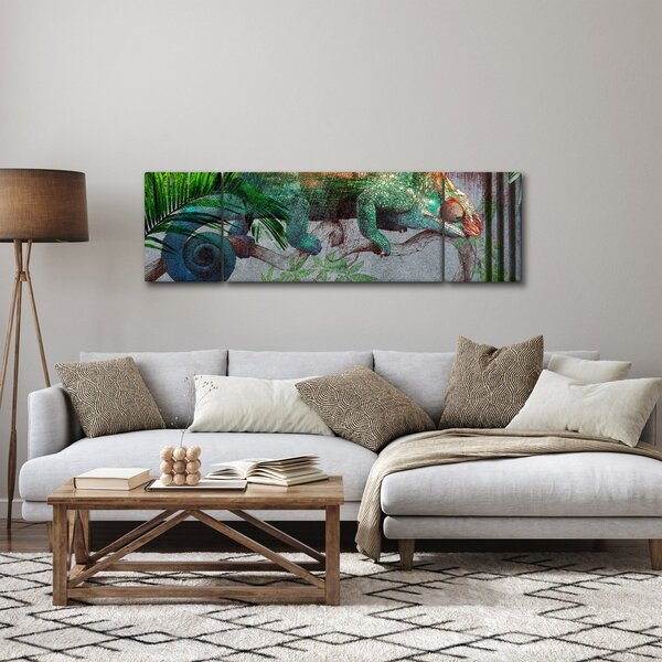 Obraz - Kameleon (170x50 cm)