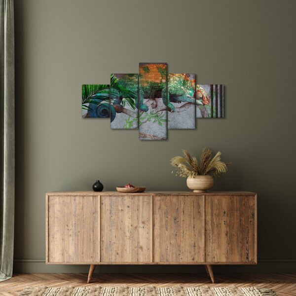Obraz - Kameleon (125x70 cm)
