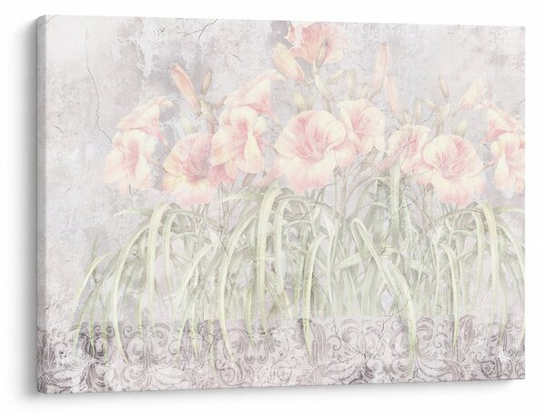 Obraz - Freska lilii (70x50 cm)
