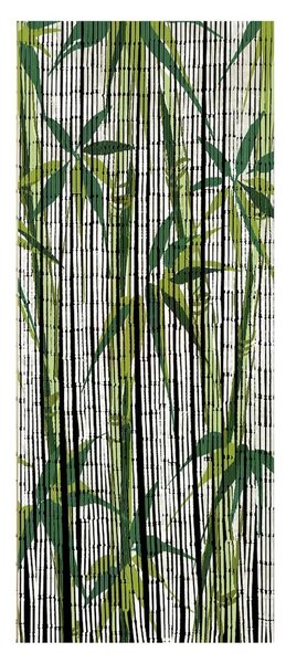 Zielona bambusowa zasłona do drzwi 200x90 cm Bamboo – Maximex