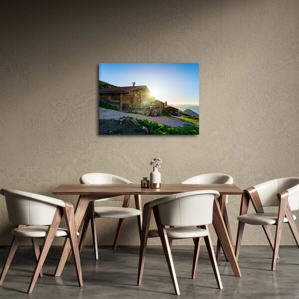 Obraz - Poranek w Alpach, Tyrol (70x50 cm)