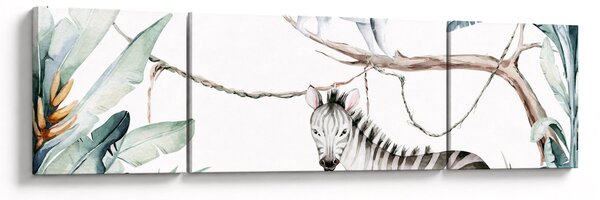 Obraz - Zwierzęta egzotyczne (170x50 cm)