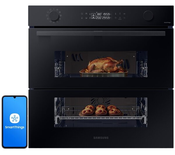Piekarnik SAMSUNG NV7B4525ZAK U2 Dual Cook Flex Elektryczny Czarny A+
