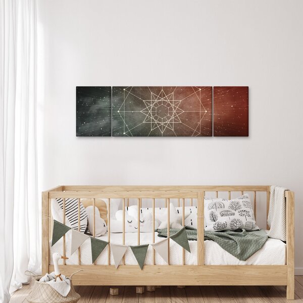 Obraz - Kosmiczny Dodekagram (170x50 cm)