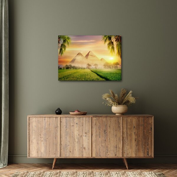 Obraz - Piramidy (70x50 cm)