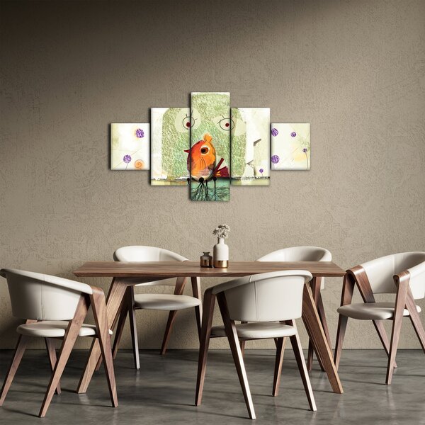 Obraz- Dusza ptaka (125x70 cm)