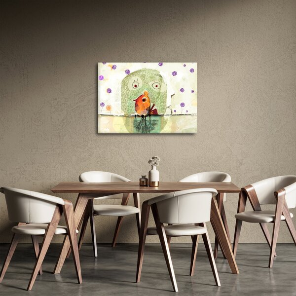 Obraz- Dusza ptaka (70x50 cm)