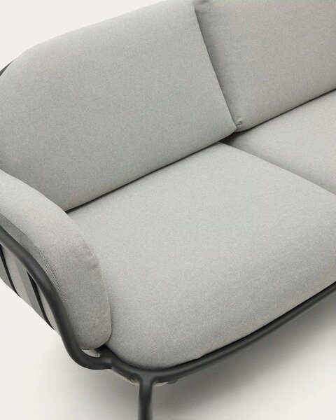 Jasnoszara sofa ogrodowa Joncols – Kave Home
