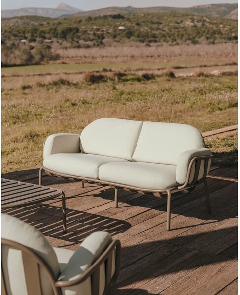 Jasnoszara sofa ogrodowa Joncols – Kave Home