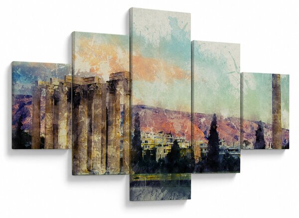 Obraz - Akropol, Ateny, Grecja (125x70 cm)