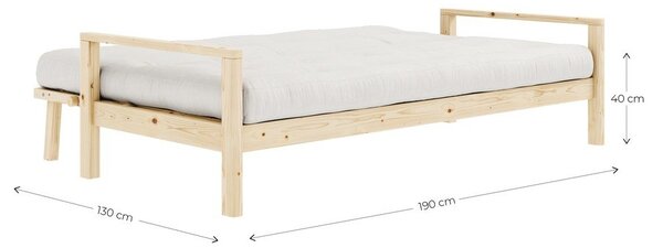 Beżowa rozkładana sofa 205 cm Knob – Karup Design