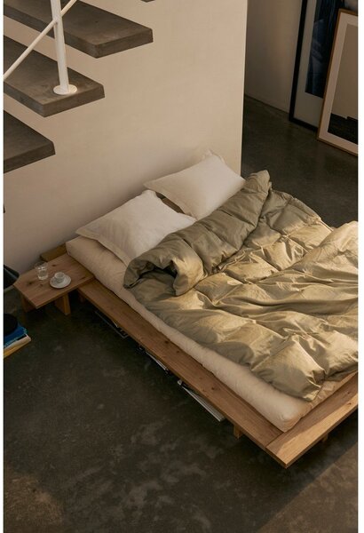 Szafka nocna z litego drewna sosnowego w naturalnym kolorze Japan – Karup Design