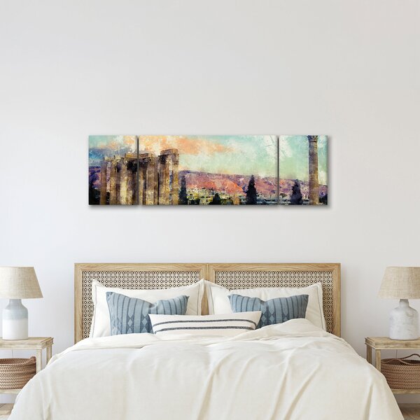 Obraz - Akropol, Ateny, Grecja (170x50 cm)