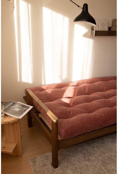 Pomarańczowobrązowa rozkładana sofa 205 cm Knob – Karup Design