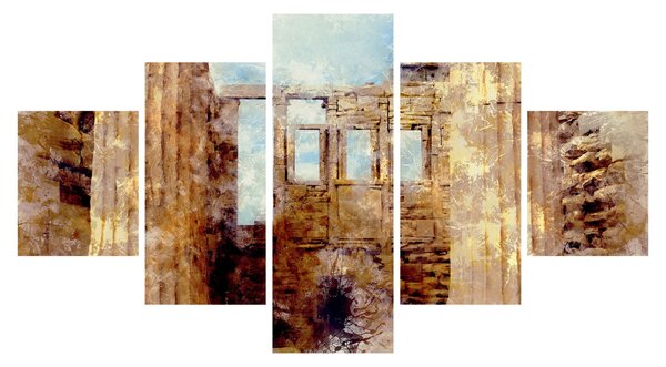 Obraz - Erechtejon, Ateny, Grecja (125x70 cm)