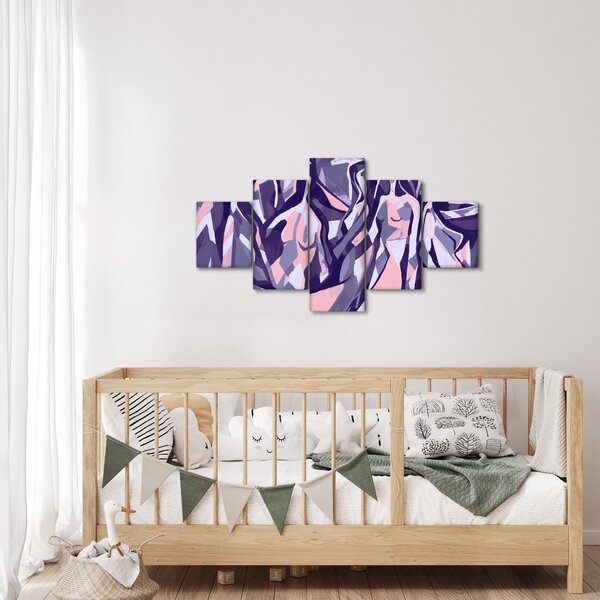 Obraz - Abstrakcyjne kobiety (125x70 cm)