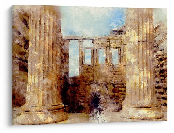 Obraz - Erechtejon, Ateny, Grecja (70x50 cm)
