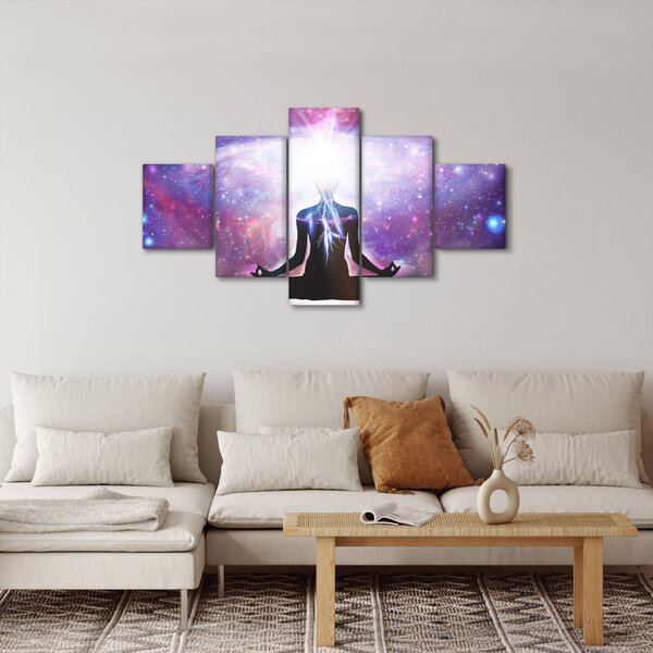 Obraz - Łączenie się z wszechświatem (125x70 cm)