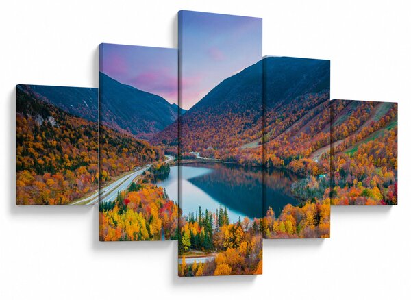 Obraz - White Mountain, New Hampshire, USA (125x70 cm)