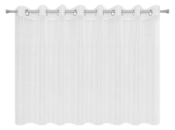 Firana gotowa EUROFIRANY Emma 290 x 145 cm BiaÅy