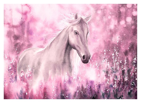 Obraz - Malowany koń (70x50 cm)