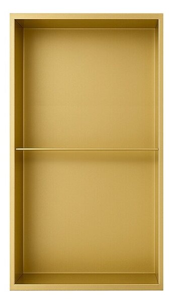 Półka łazienkowa wnękowa HYDROSAN DUO-GL-60X30X10 Złoty szczotkowany 30x60x10 cm