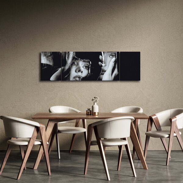 Obraz - Spojrzenie w lustro (170x50 cm)