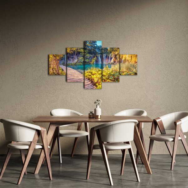 Obraz - Jeziora Plitwickie, Chorwacja (125x70 cm)