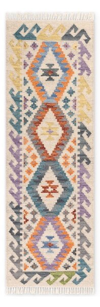 Wełniany chodnik dwustronny tkany ręcznie 60x190 cm Kamal Oasis – Nouristan