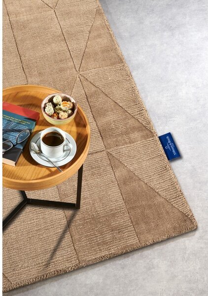Beżowy wełniany dywan tkany ręcznie 80x150 cm Ursule – Villeroy&Boch