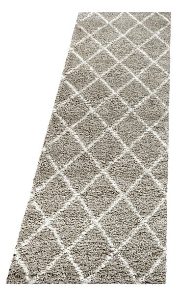 Jasnobrązowy chodnik 80x250 cm Alvor – Ayyildiz Carpets