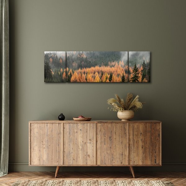 Obraz - Jesienny las (170x50 cm)