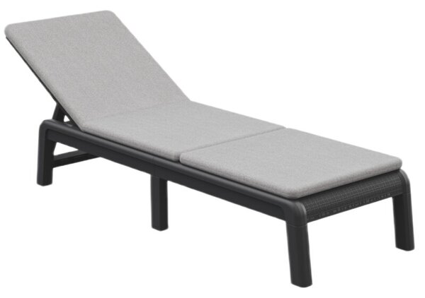 Leżak KETER Atlas Sunlounger 271479 Grafitowy + Jasny Szary
