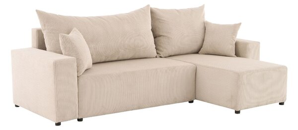 Narożnik z funkcją spania Sora L 242 cm ze stolikiem pomocniczym Alto HM