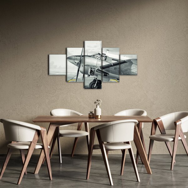 Obraz - Samolot (125x70 cm)
