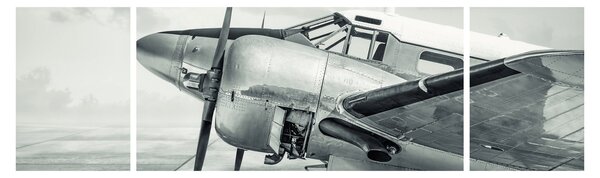 Obraz - Samolot (170x50 cm)