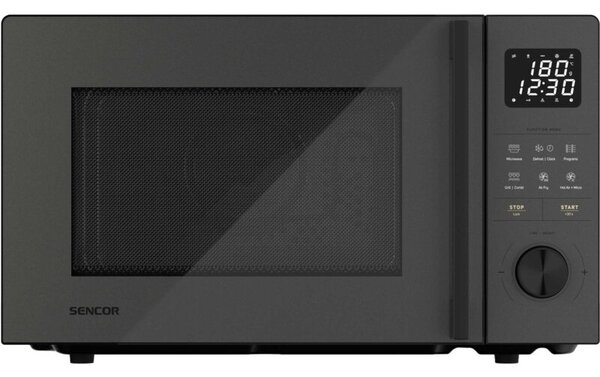 Kuchenka mikrofalowa SENCOR SMW 6025BK 850W średnica 31.5 cm pojemność 25L