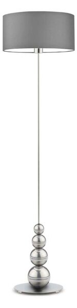 Lampa stojąca podłogowa z abażurem walec TENEZI