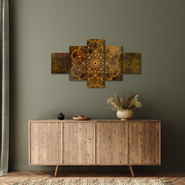 Obraz - Mandala radości (125x70 cm)