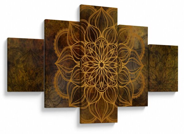 Obraz - Mandala radości (125x70 cm)