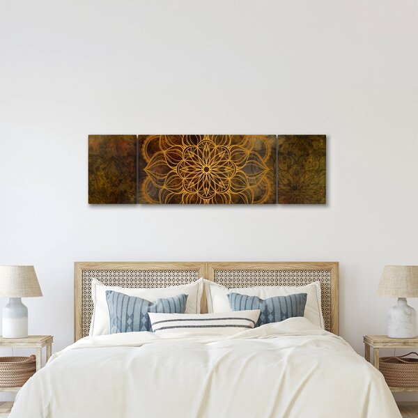 Obraz - Mandala radości (170x50 cm)