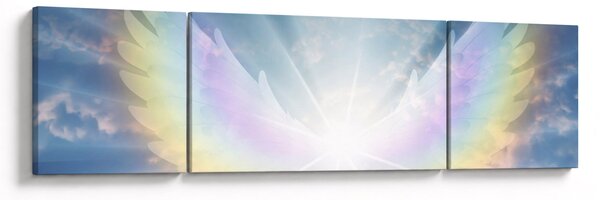 Obraz - Anielska aura (170x50 cm)