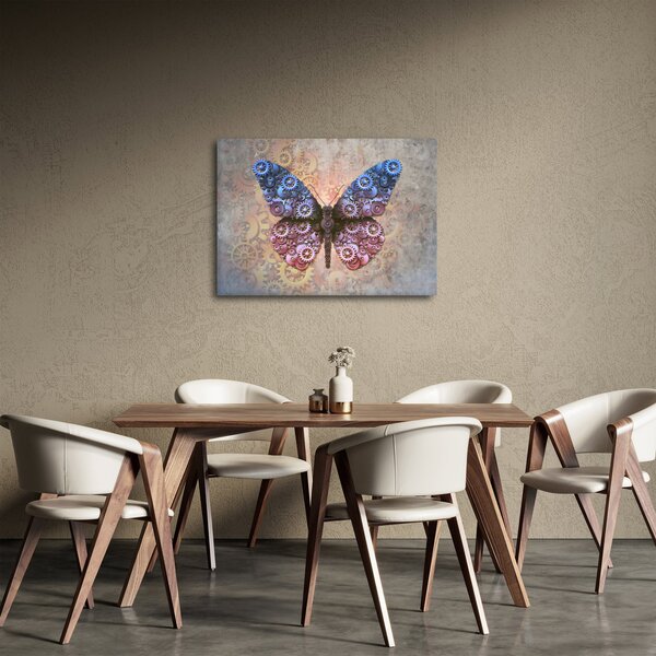 Obraz - Steampunk motyl (70x50 cm)