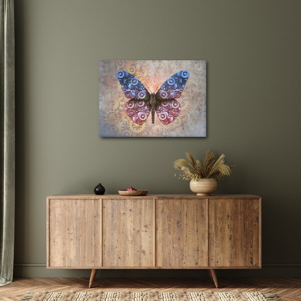 Obraz - Steampunk motyl (70x50 cm)