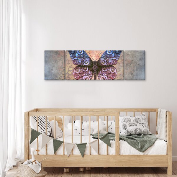 Obraz - Steampunk motyl (170x50 cm)