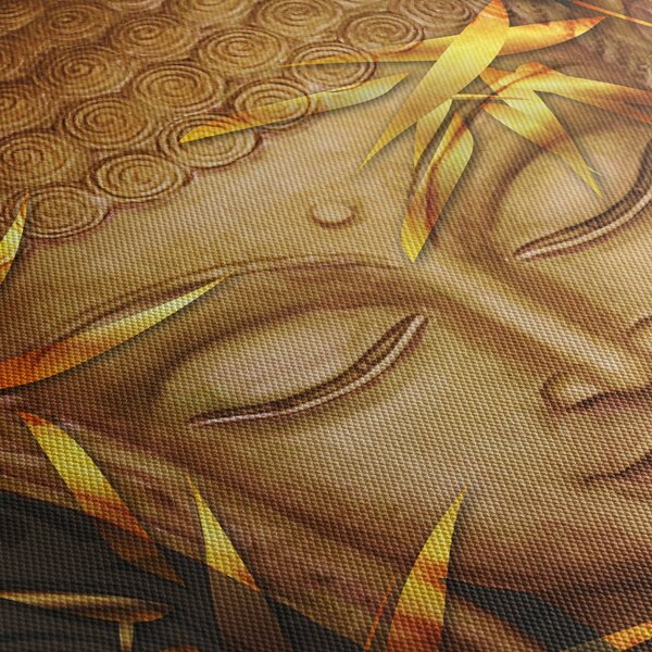 Obraz - Złoty Budda (170x50 cm)