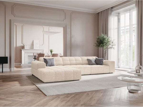 Kremowy narożnik (lewostronny) Chicago – Cosmopolitan Design
