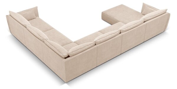 Beżowy narożnik (prawostronny) Vanda – Mazzini Sofas