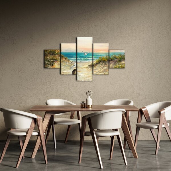 Obraz - Piaszczysta plaża (125x70 cm)
